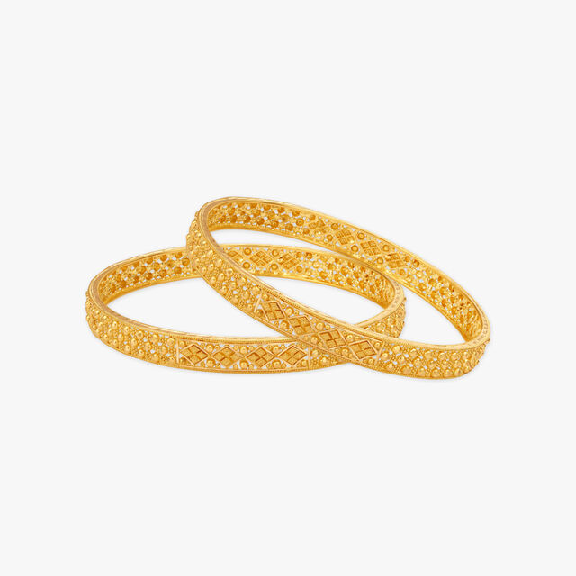 Everlasting Allure Traditional Bangles 