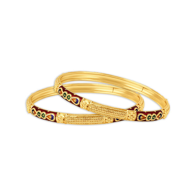 Traditional Artsy Bangle,,hi-res 