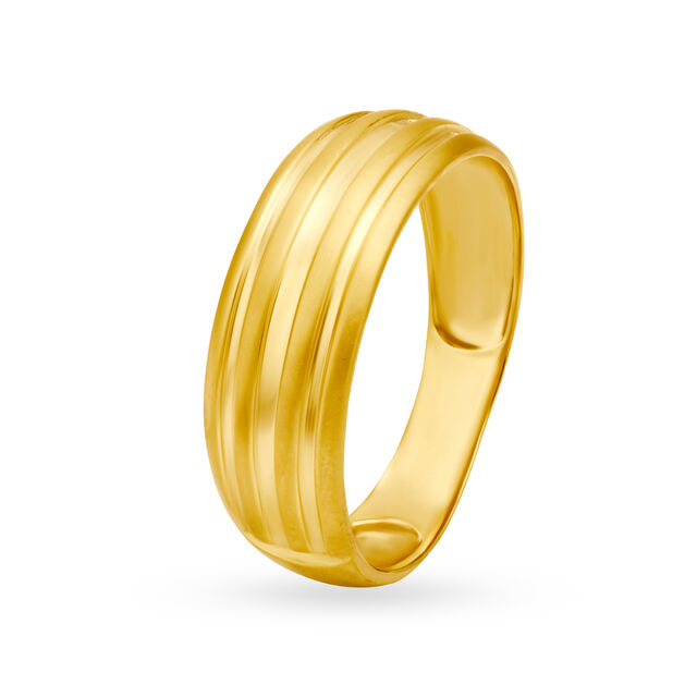 Intriguing 22 Karat Yellow Gold Tiered Finger Ring,,hi-res 2