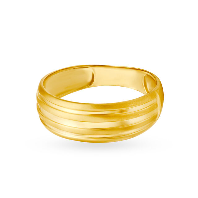 Intriguing 22 Karat Yellow Gold Tiered Finger Ring,,hi-res 3