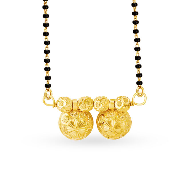 Marvellous Gold Mangalsutra Pendant 