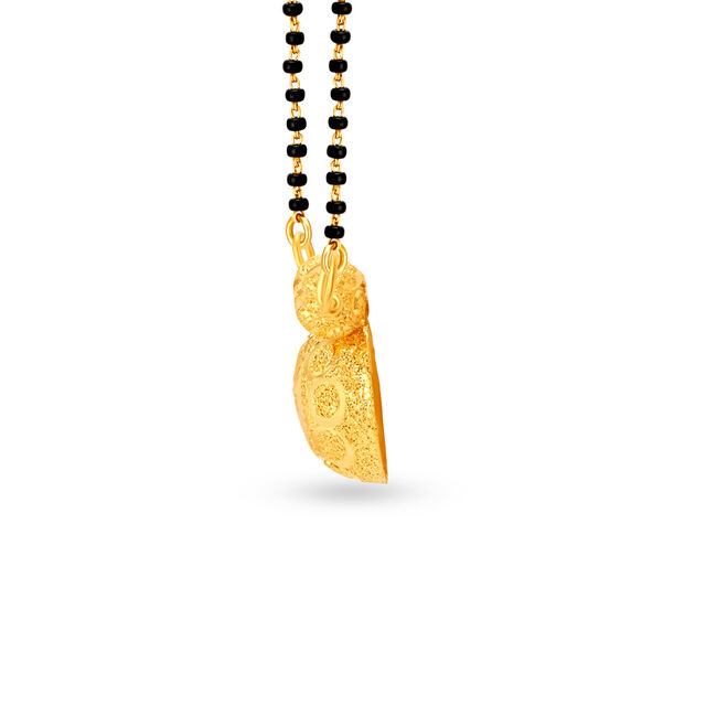 Marvellous Gold Mangalsutra Pendant 2