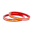 Stunning Gold Pola Bangle,,hi-res 