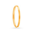 Minimalistic Gold Kada for Men,,hi-res 2