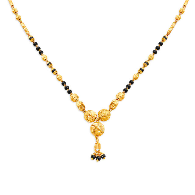 Slender Radiant Gold Mangalsutra 