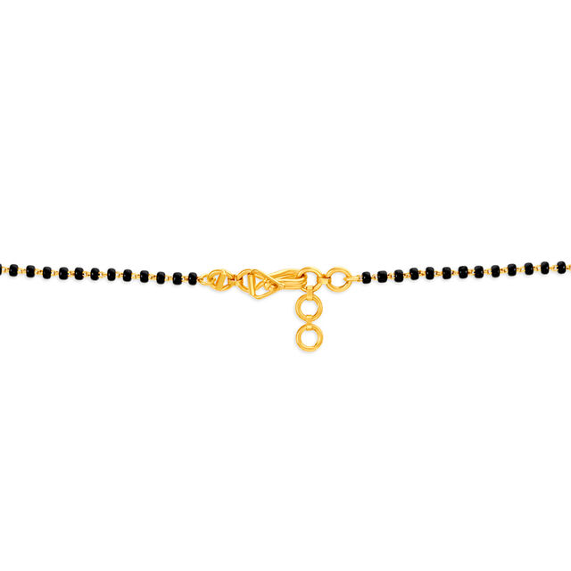 Slender Radiant Gold Mangalsutra 3
