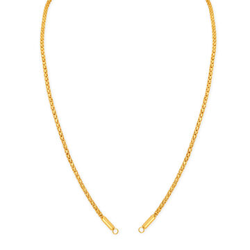 Timelessly Subtle Gold Chain
