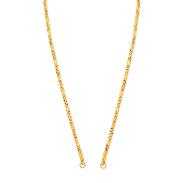 Graceful High Finish Gold Chain,,hi-res