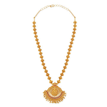 Religious Gold Vibrant Necklace