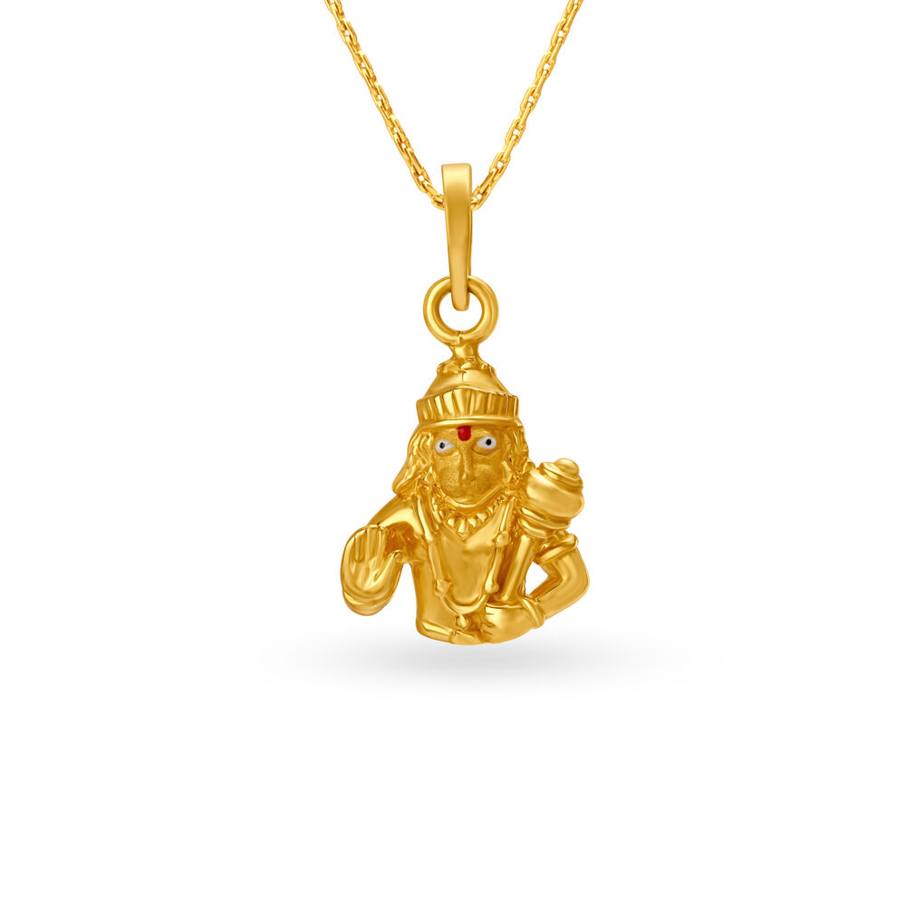 Gold pendant for mens tanishq price deals