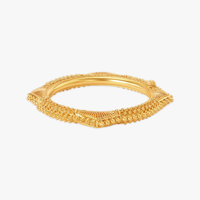 Ethereal Gold Bangle 2