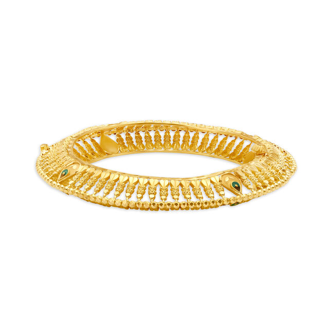 Royal Embrace Gold Bangle 