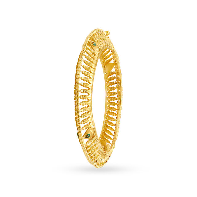 Royal Embrace Gold Bangle 2