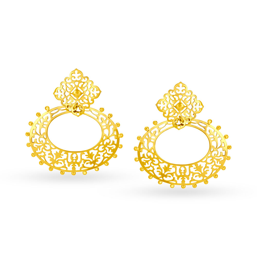Gold earrings for baby girl in indian tanishq hotsell