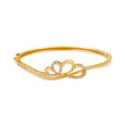 Dainty Gold Bangle,,hi-res 