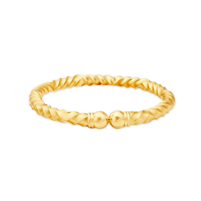 Artistic Traditional Gold Bangle 2