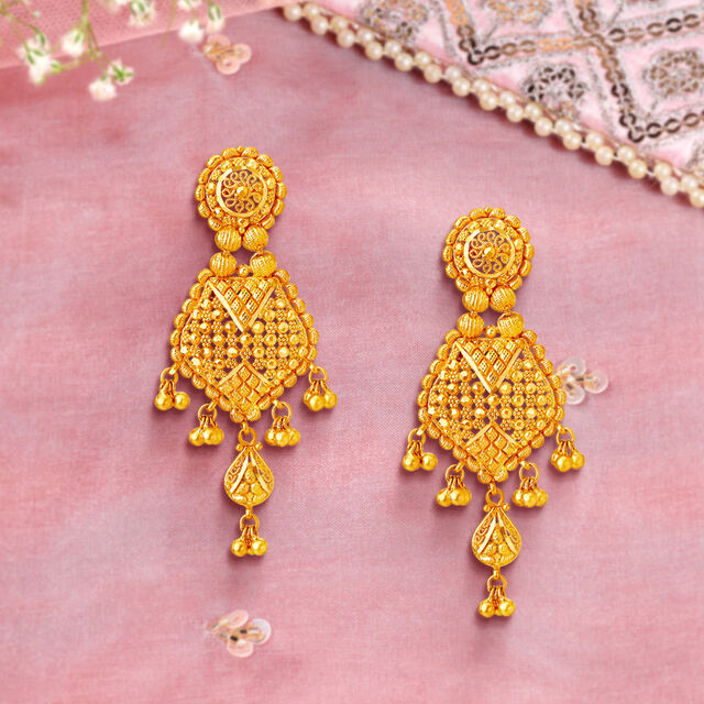 Alluring Gold Necklace Set for the Maharashtrian Bride,,hi-res