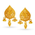 Stately Gold Nakashi Necklace Set for the Tamil Bride 3