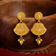 Majestic 22 Karat Yellow Gold Beaded Drops,,hi-res 