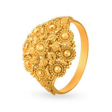 Tanishq 22 Karat Yellow Gold Finger Ring