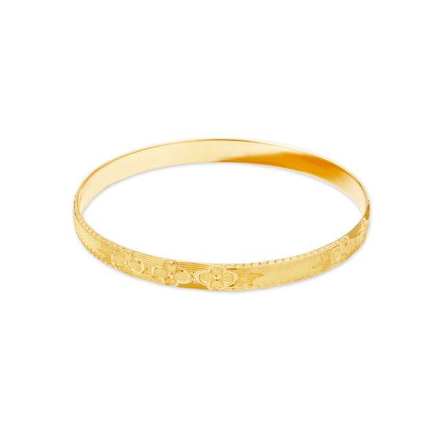 Mesmerizing Gold Bangle 2