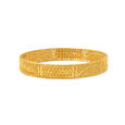 Artistic Traditional Gold Bangle,,hi-res 2