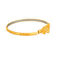 Regal Floral Gold Bangle 3