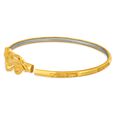 Regal Floral Gold Bangle 4