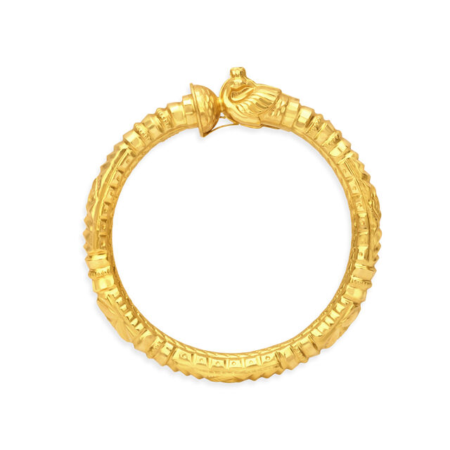 Gold Kada Style Bangles,,hi-res 3