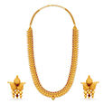 Remarkable Gold Mango Mala Set for the Tamil Bride 