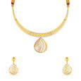 Surreal Gold Neckwear Set,,hi-res 