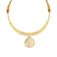 Surreal Gold Neckwear Set,,hi-res 2