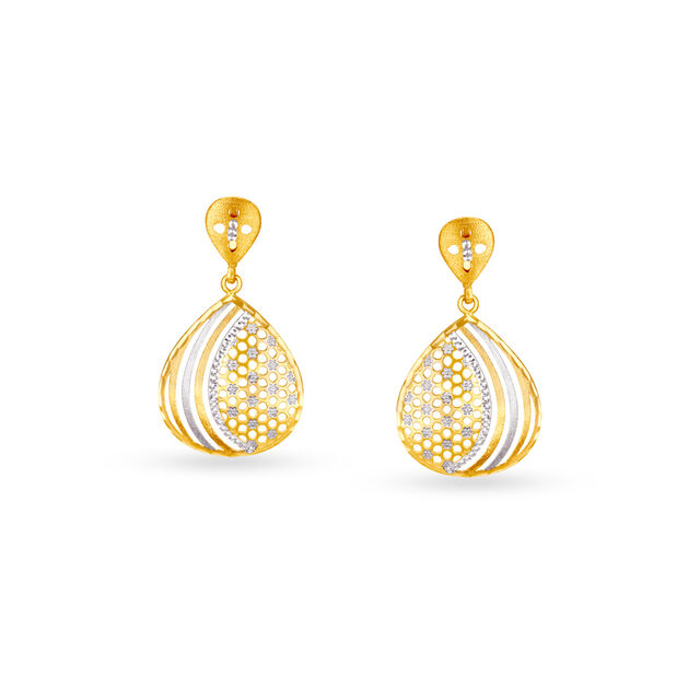 Surreal Gold Neckwear Set,,hi-res 3