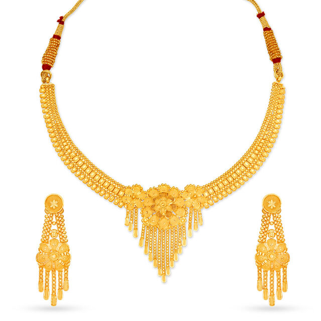 Regal Gold Neckwear Set