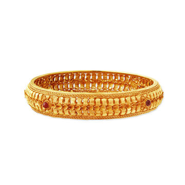 Spellbinding Antique Gold Bangle