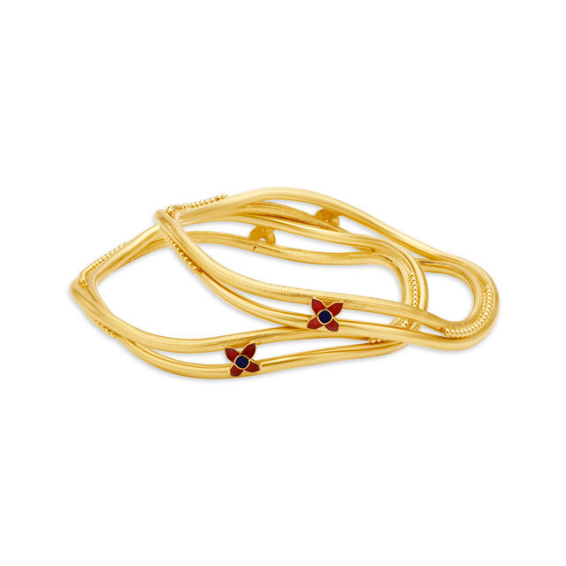 Elegant Gold Bangle 