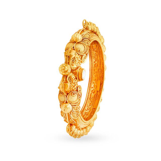 Sublime Antique Bangle with Precious Stones 2