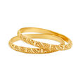 Extraordinary 22 Karat Yellow Gold Beaded Bangle,,hi-res 