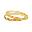 Beguiling 22 Karat Yellow Gold Beaded Bangle,,hi-res 