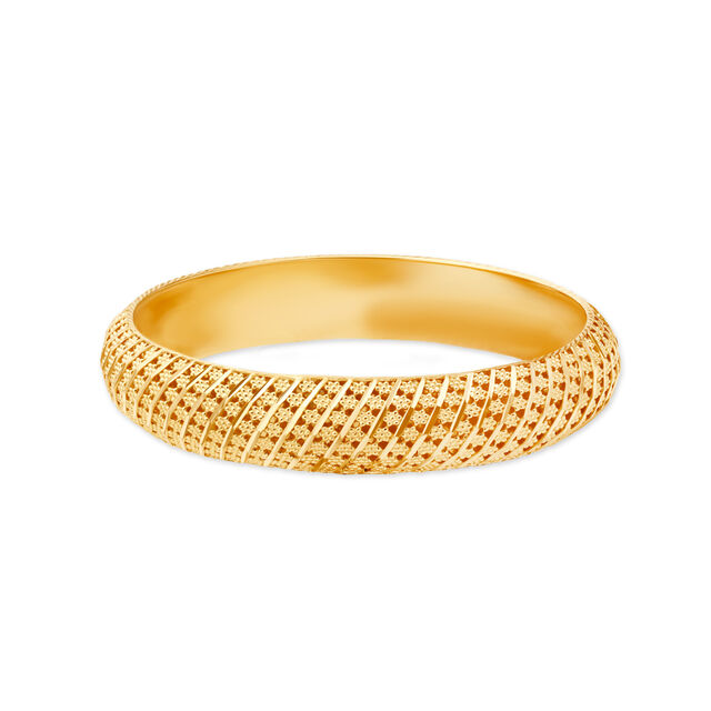 Striking Gold Bangle,,hi-res 2