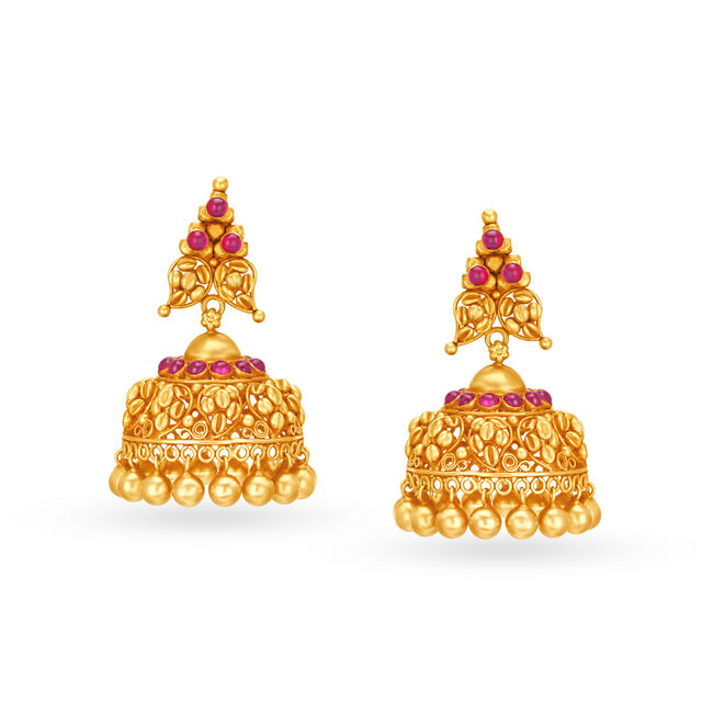 Elaborate Gold Necklace Set for All Indian Brides,,hi-res 3