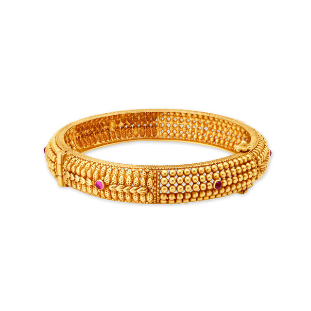 Marvellous Gold Bangle,,hi-res 2