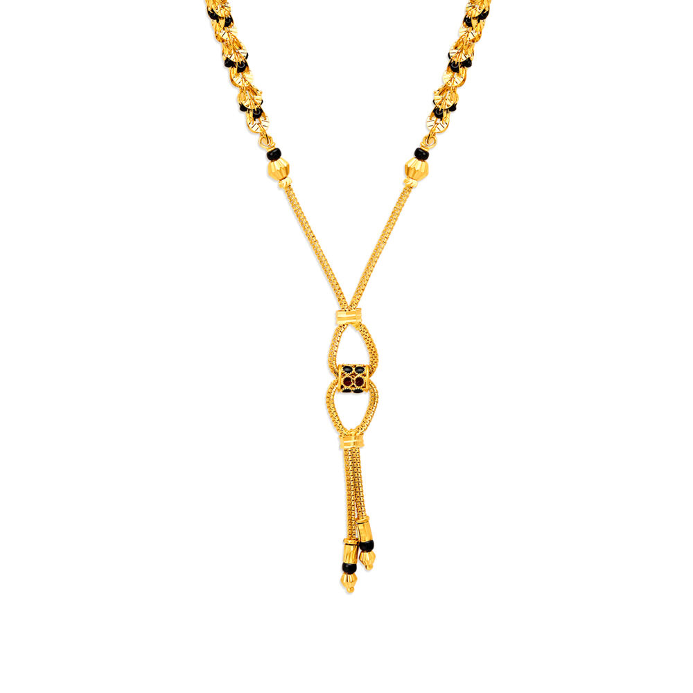 Buy Cylinder Knot Mangalsutra at Best Price Tanishq US