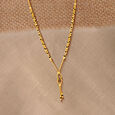 Cylinder Knot Mangalsutra,,hi-res 