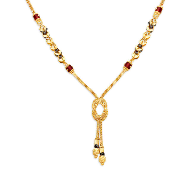 Luminous Knot Mangalsutra,,hi-res 