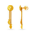 Sparkling Drop Earrings,,hi-res 2
