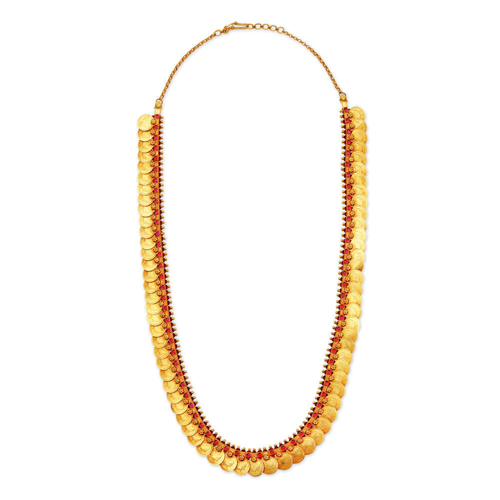 Kasu mala in gold with price top