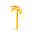 Charming 22 Karat Yellow Gold Floral Ring,,hi-res 3