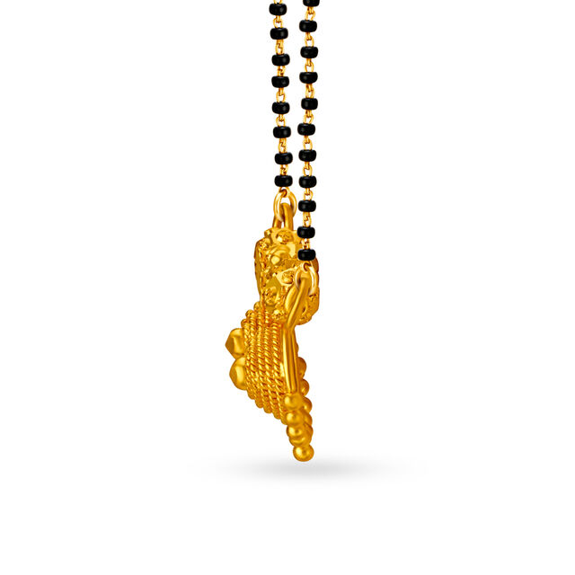 Timeless 22 Karat Yellow Gold Mangalsutra Pendant,,hi-res 3