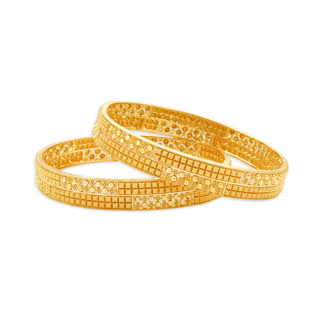 Regal Gold Bangle,,hi-res 